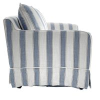 Noosa Hamptons Armchair Blue Sky Stripe