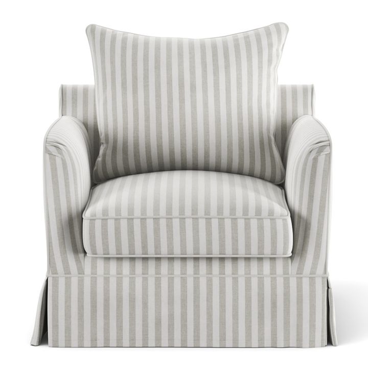 Noosa Hamptons Armchair Natural Stripe