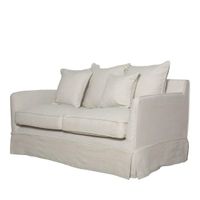 Noosa Hamptons 2 Seat Sofa Beige