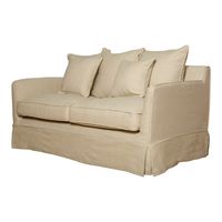 Noosa Hamptons 2 Seat Sofa Beige