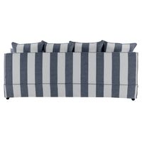 Noosa Hamptons 3 Seat Sofa Denim/Cream Stripe