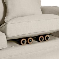 Noosa Hamptons 3 Seat Queen Sofa Bed Beige