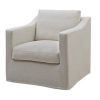 Clovelly Hamptons Armchair Ivory