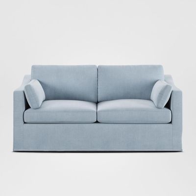 Clovelly Hamptons 2 Seat Sofa Beach