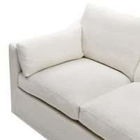Clovelly Hamptons 2 Seat Sofa Ivory