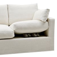 Clovelly Hamptons 2 Seat Sofa Ivory