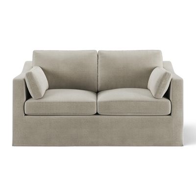 Clovelly Hamptons 2 Seat Sofa Natural