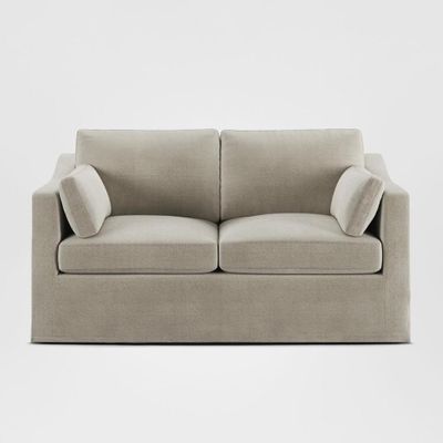 Clovelly Hamptons 2 Seat Sofa Natural