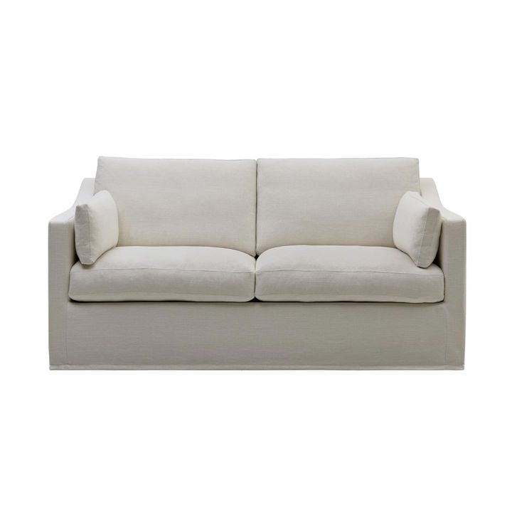 Clovelly Hamptons 2.5 Seat Sofa Ivory