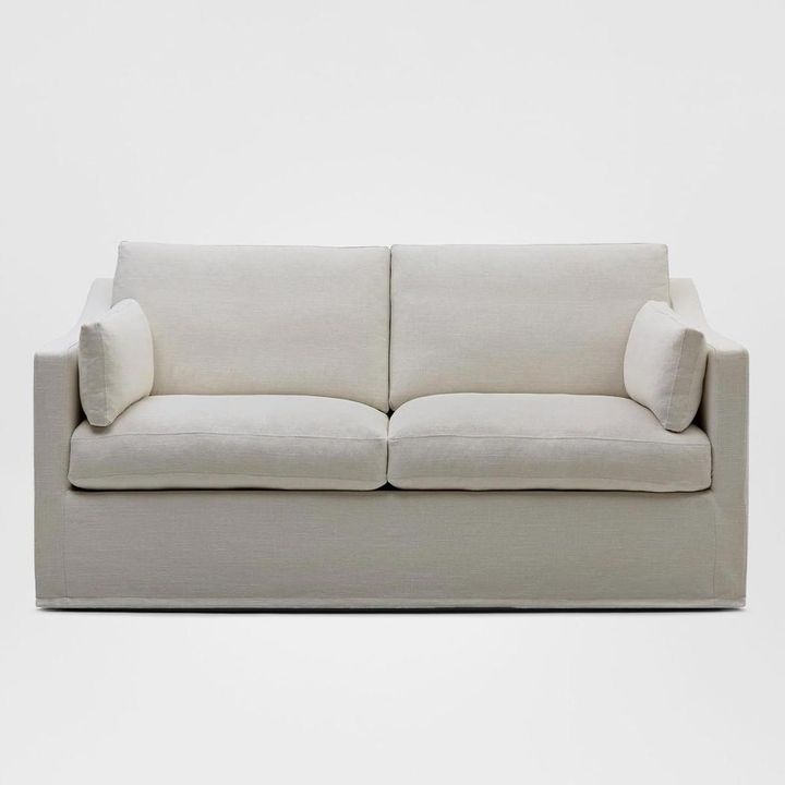 Clovelly Hamptons 2.5 Seat Sofa Ivory