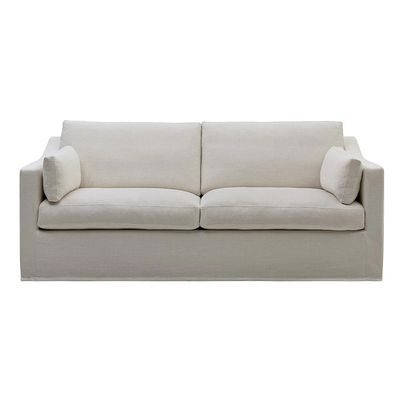 Clovelly Hamptons 3 Seat Sofa Ivory