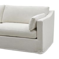 Clovelly Hamptons 4 Seat Sofa Ivory