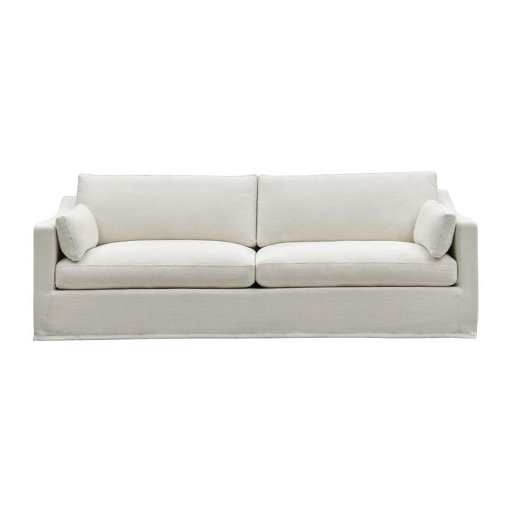 Clovelly Hamptons 4 Seat Sofa Ivory