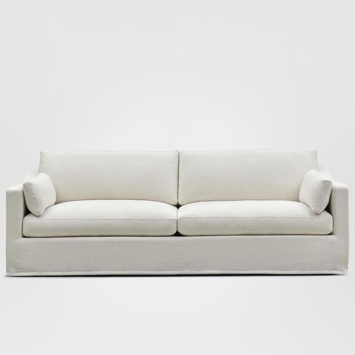 Clovelly Hamptons 4 Seat Sofa Ivory