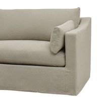 Clovelly Hamptons 3 Seat Sofa Natural