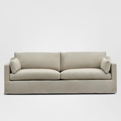Clovelly Hamptons 3 Seat Sofa Natural