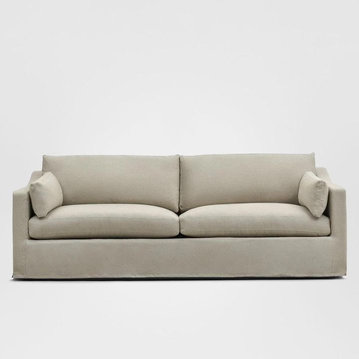 Clovelly Hamptons 3 Seat Sofa Natural