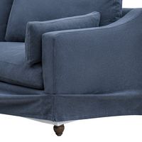 Clovelly Hamptons 4 Seat Sofa Navy