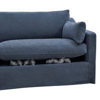 Clovelly Hamptons 4 Seat Sofa Navy