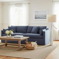 Clovelly Hamptons 4 Seat Sofa Navy