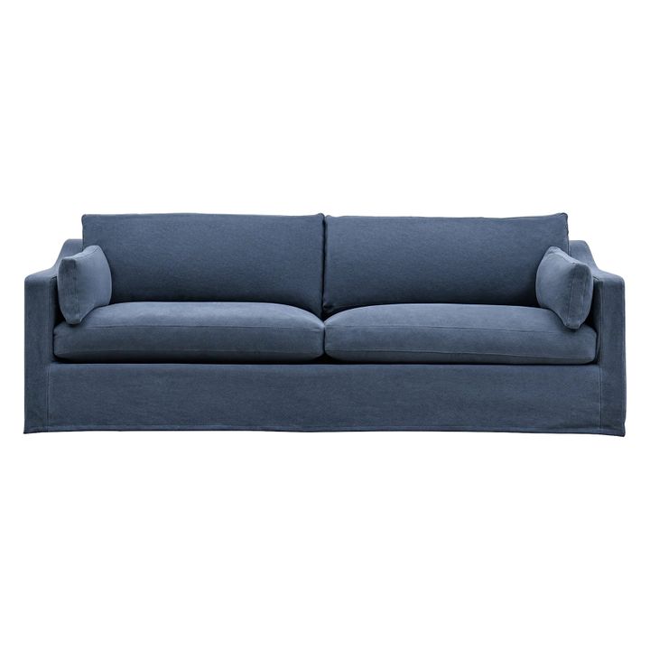 Clovelly Hamptons 4 Seat Sofa Navy