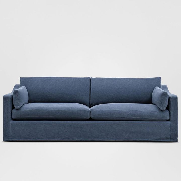 Clovelly Hamptons 4 Seat Sofa Navy