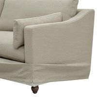 Clovelly Hamptons 4 Seat Sofa Natural