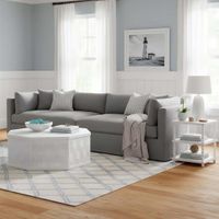 Clovelly Hamptons 4 Seat Sofa Natural