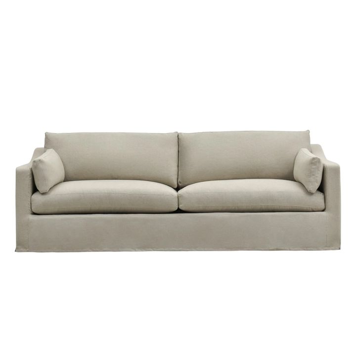 Clovelly Hamptons 4 Seat Sofa Natural