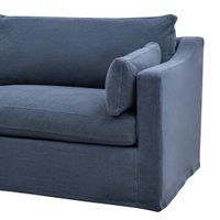 Clovelly Hamptons 3 Seat Sofa Navy