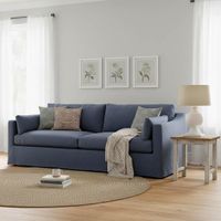 Clovelly Hamptons 3 Seat Sofa Navy