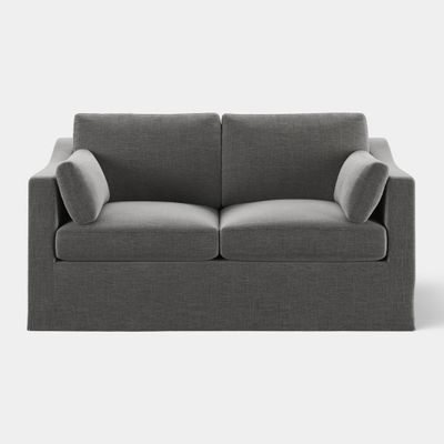 Clovelly Hamptons 2 Seat Sofa Storm