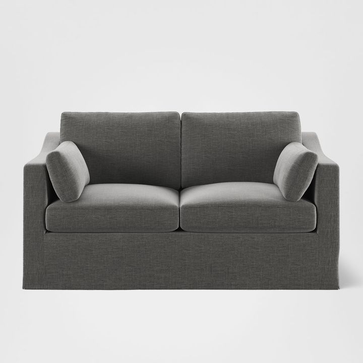 Clovelly Hamptons 2 Seat Sofa Storm