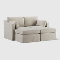 Clovelly Double Chaise Daybed Natural
