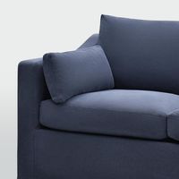 Clovelly 3 Seater Right Chaise Sofa Navy