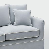 Noosa 3 Seater Left Chaise Sofa Beach