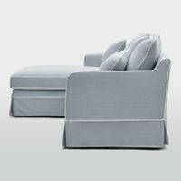 Noosa 3 Seater Left Chaise Sofa Beach