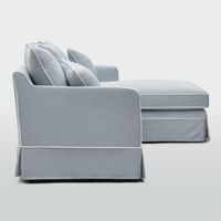 Noosa 3 Seater Right Chaise Sofa Beach