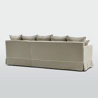 Noosa 3 Seater Right Chaise Sofa Natural