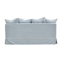 Noosa Hamptons 3 Seat Sofa Beach W/White Piping