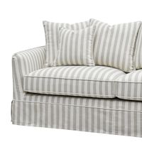 Noosa Hamptons 3 Seat Sofa Natural Stripe