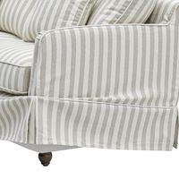 Noosa Hamptons 3 Seat Sofa Natural Stripe