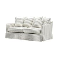 Noosa Hamptons 3 Seat Sofa Natural Stripe