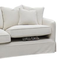 Noosa Hamptons 2.5 Seat Sofa Ivory