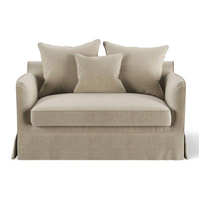 Noosa Hamptons 1.5 Seat Sofa Bed Beige
