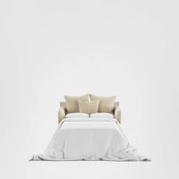 Noosa Hamptons 1.5 Seat Sofa Bed Beige