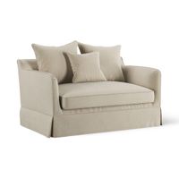 Noosa Hamptons 1.5 Seat Sofa Bed Beige