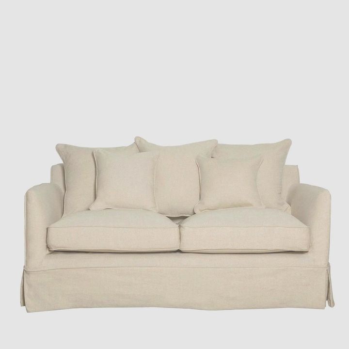Noosa Hamptons 2 Seat Sofa Bed Beige