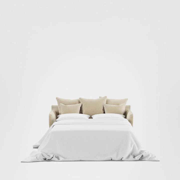 Noosa Hamptons 2 Seat Sofa Bed Beige