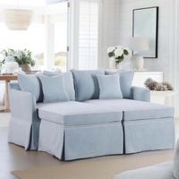Noosa Hamptons 2.5 Seat Sofa Bed Beach